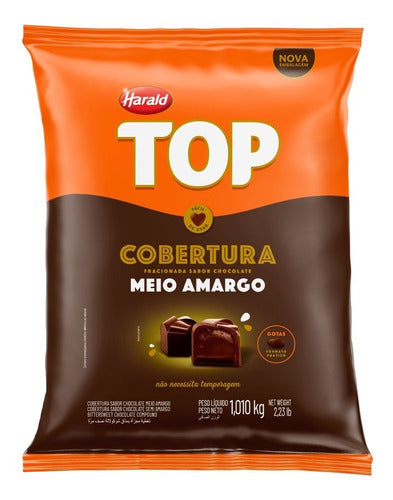 Cobertura Semi Amargo Harald Top Por 1 Kilo 0