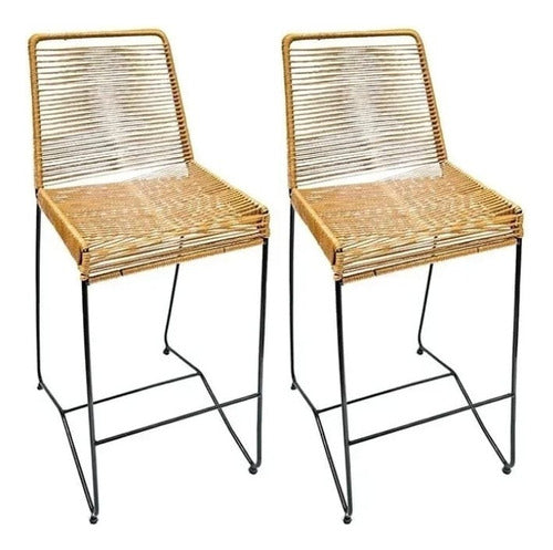 Industrial Style Elohim Bar Stools 0