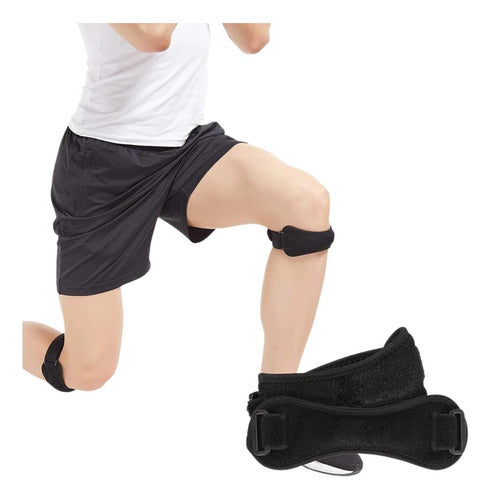 Redushock Pack Of 2 Adjustable Knee Meniscus Support Bands 5