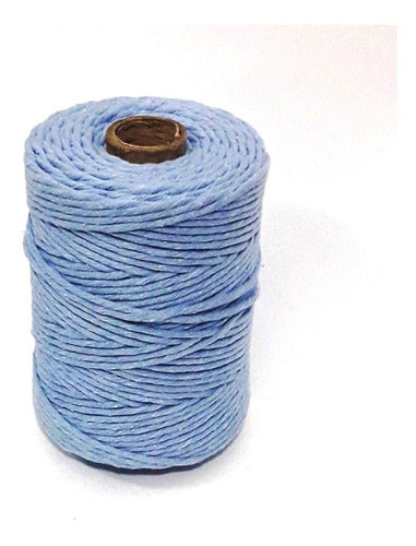 TDTEX Macramé Cotton Thread Color 40 Strands X 130 Mts. Cord 3mm 3