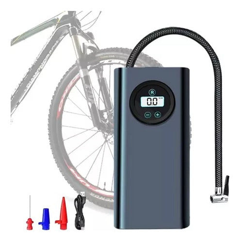 Youphone.store Mini Compressor Automatic Inflator for Bike, Motorcycle, and Car - USB 1