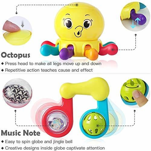 Kit De 10 Sonajeros Para Bebes Mordedores Y Musicales 2