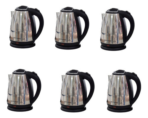 Combo Reseller 6 Stainless Steel Electric Kettles 0
