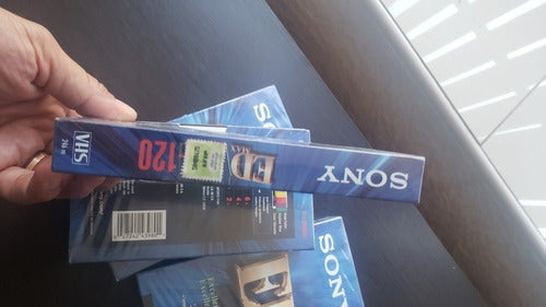 Sony VHS Cassette Pack (4 Cassettes) 1