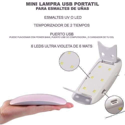 Cabina Uv Led Mini Uñas Gelificadas Marca Sun Mini 1