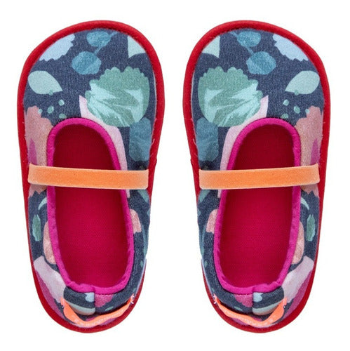 Floripondias Girls' Slippers with Non-Slip Rubber Sole 3