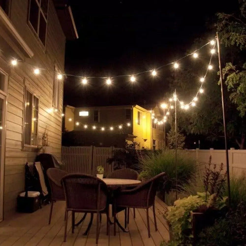 Outdoor Light Garland 20 Meters Decorative Strip Without Bulbs 1