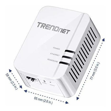 Trendnet Powerline, Blanco 2