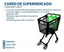 Sufin Carro Supermercado Plastico 100 Litros 1