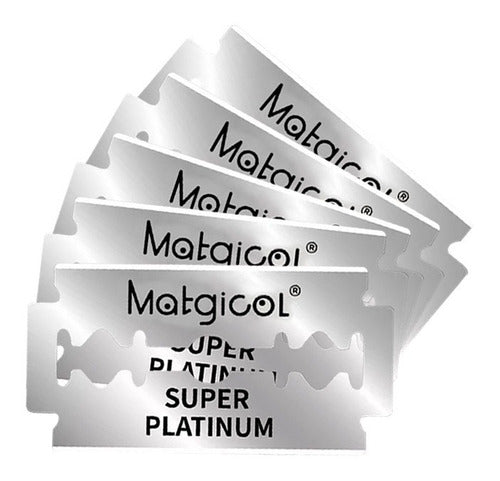 Matgicol Double Edge Razor Blades X10 Replacement Unit 0