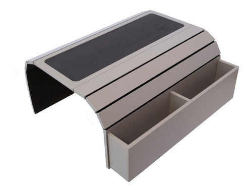 Privilege Sofa Tray with Drawer for Drinks and Snacks 0