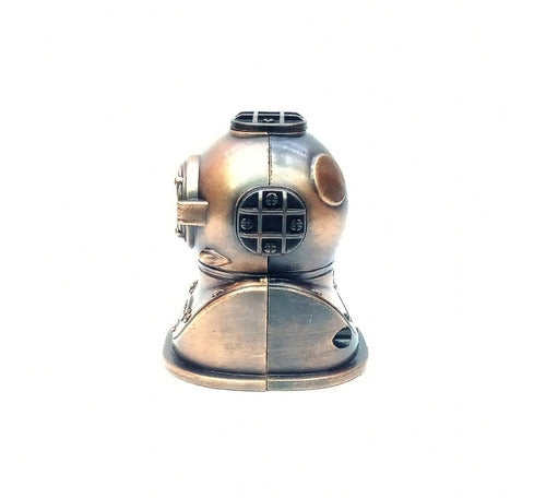 Collector's Bronze Metallic Diving Helmet Pencil Sharpener 2