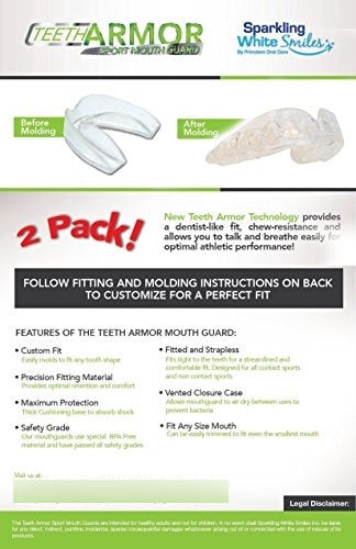 Teeth Armour Professional Sports Mouthguards 2