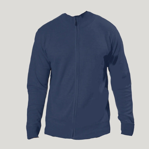 Men's Imported Half-Zip Cardigan Sweater 15