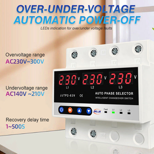 Dispositivo Regulador Automático De Tensão 3p Voltage 5