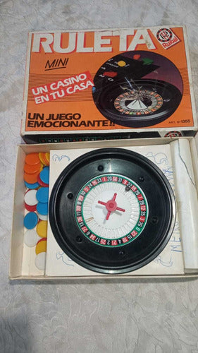 Juego De Mesa Ruleta Ruibal Mini Antigua 0