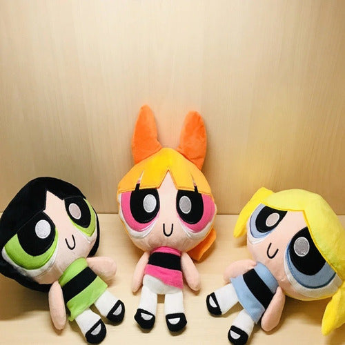 Set of 3 Beautiful Imported Powerpuff Girls Plush Toys 1