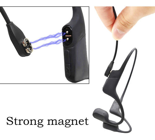 RUKUHOT USB Cable to Magnetic Charger for AfterShokz Aeropex 1