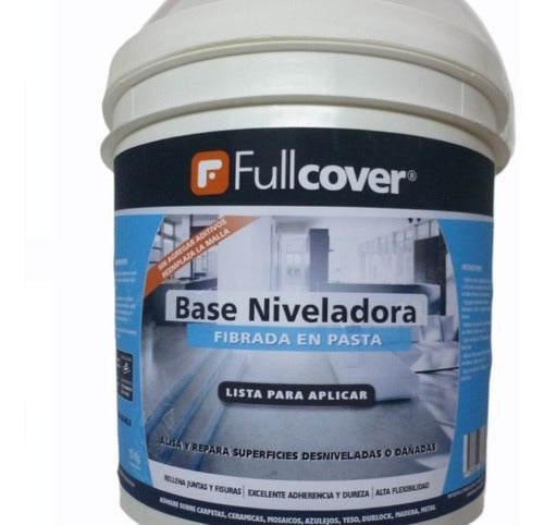 Full Cover Base Niveladora Pasta Fibrada Para Microcemento 10m2 0