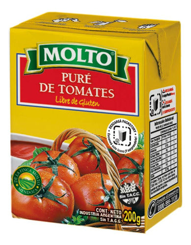 Pure  Tb 200 Gr Molto Pure De Tomates Pro 0