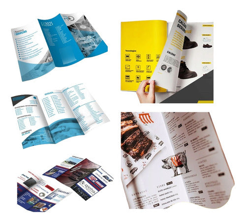 GRAFICA...SAFETAG Flyer Brochure A4 Promotional Brochures Tri-Fold Bi-Fold 0