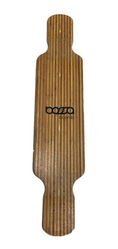 Shape Bossa Boards Kick42 Top Bambu Listra - Longboard Skate 2