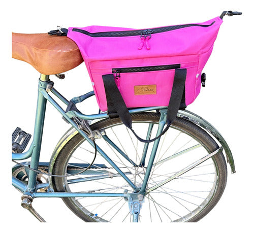 Bicibybar Magui Bicycle Rack Bag - Fuchsia 1