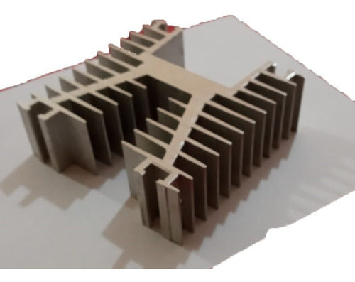 Generic ZD-23 Aluminum Heat Sink 4cm Slath 1