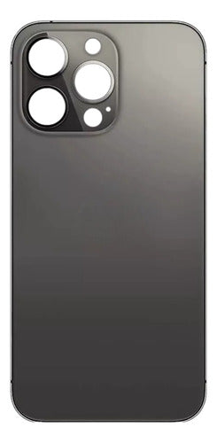 Mikra Glass Back Cover for iPhone 13 Pro Max Big Hole 0