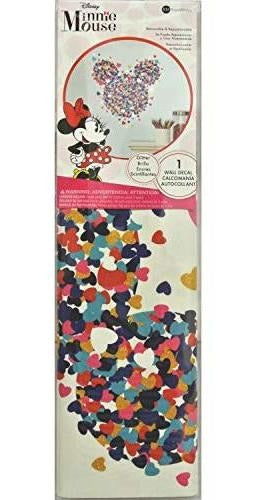 Compañeros De Cuarto Rmk3593gm Minnie Mouse Corazón Confeti 0