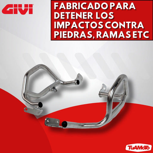 Givi Stainless Steel Lower Engine Guard for Honda CRF 1100 Africa Twin 5