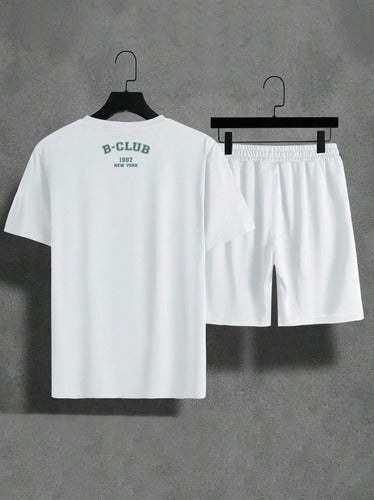 Premium Cotton Oversize T-shirt and Shorts Set for Men 17