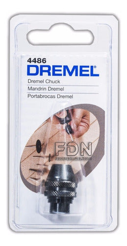 Dremel Quick Change Chuck Mandrel 4486 - 0.8 To 3.2 mm 1