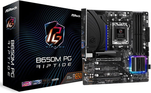 ASRock B650M PG Riptide AMD Zen 7000 Series DDR5 0