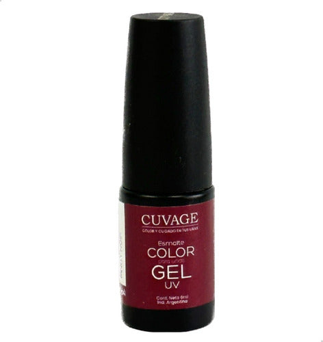 Cuvage Semi-Permanent Nail Polish Color Top Coat Base Gel UV/LED 6ml 51