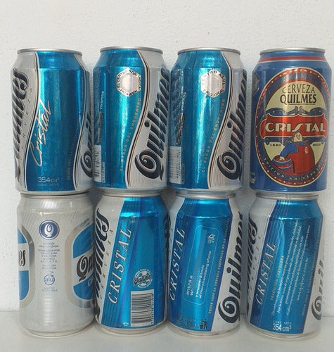 Quilmes Lote De 8 Latas Diferentes 354cm Vacias Envíos (197) 0