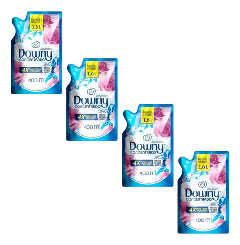 Suavizante Concentrado Brisa Fresca Repuesto Downy 4 X 400ml 0