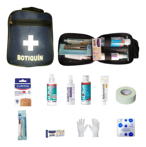 Merlino First Aid Kit 13 Elements with Thermometer 0