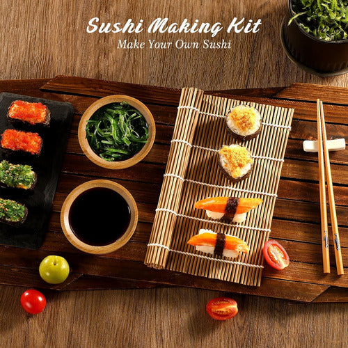 Kit De Preparación De Sushi, 22 Herramientas Y Bandejas De B 5