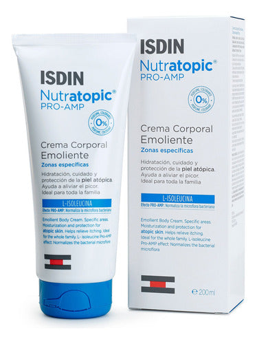 Isdin Nutratopic Pro-AMP Emollient Cream for Atopic Skin 200ml 0