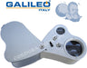 Galileo 30X 60X Double Glass Lens LED Light High Magnification Magnifying Glass 4