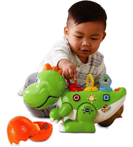 Dino Babysaurio Habla Camina Baila Luz Música Educativo 30cm 2