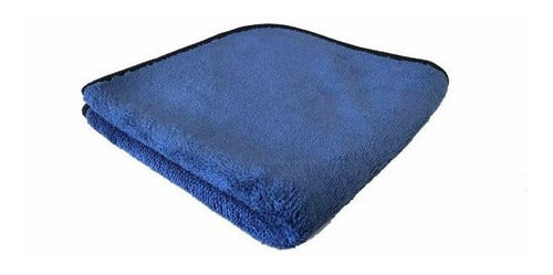 Plush Microfiber Towel - Dark Blue 40x40 / 3D 0