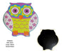 Galario Productos X24 Ceramic Owl Fridge Magnet Assorted Decor Souvenir 1