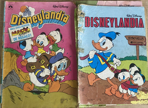 6 Revistas Pluto Disneylandia, Ed Tucuman, Cr04b3 Leer 1