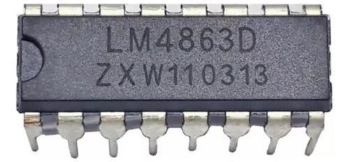 Ci Lm4863d Dip Dip-16 Original 4863d 0