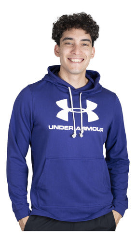 Under Armour Sportstyle Terry Men's Training Sweatshirt - Blue Fran 0