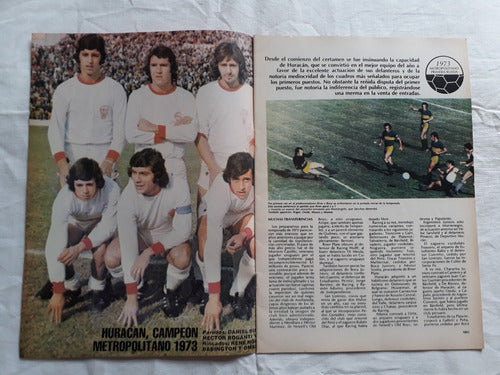 Lamina Huracan Campeon 1973 Historia Del Futbol 1