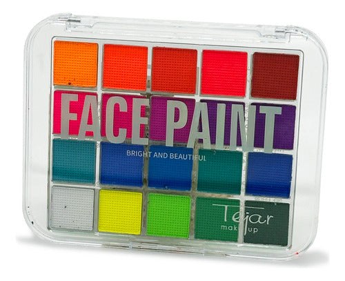 Tejar Face Paint X 20 Colors For Kids! 0