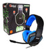 Global Electronics Gaming Headset with Microphone and Stereo Lights EPGMR148 Blue 0